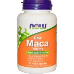 Натуральна добавка Now Foods Maca 90 капсул (2022-09-9992)