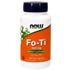 Натуральна добавка Now Foods FO-TI 560 мг 100 капсул (2022-10-1409)