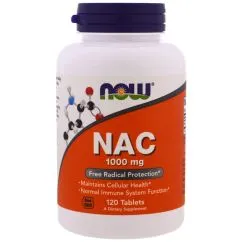 Натуральная добавка Novo Nutrition N-Acetyl-Cysteine 1000 мг 120 таб (2022-10-1387)