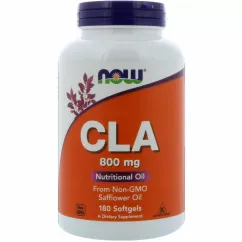 Жироспалювач Now Foods CLA 800 мг 180 капсул (2022-10-2374)