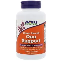 Натуральная добавка Now Foods Clinical Ocu Support 90 капсул (2022-10-2628)