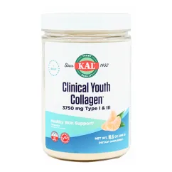 Натуральна добавка KAL Clinical Youth Collagen Type I & III 10.5 oz (2022-10-1004)