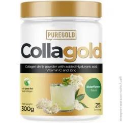 Натуральна добавка Pure Gold Protein CollaGold 300 г Eldelflower (2022-09-0769)