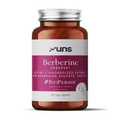 Натуральна добавка UNS Berberine 400 мг 60 капсул (2022-10-2707)