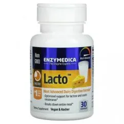 Натуральна добавка Enzymedica Lacto 30 капсул (2022-10-2954)