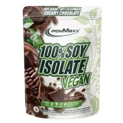 Протеин IronMaxx 100% Vegan Soy Protein Isolate 500 г Шоколад (4260648133270)