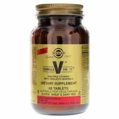 Вітамінний комплекс Solgar Formula VM-75® 60 таб (2022-10-2992)
