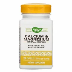 Вітаміни Nature's Way Calcium-Magnesium 100 капсул (2022-10-1072)
