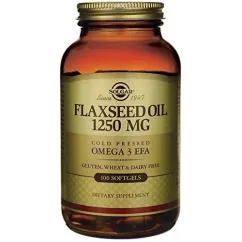 Натуральна добавка Solgar Flaxseed Oil 1250 мг 100 капсул (2022-10-2997)