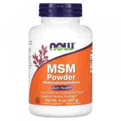 Натуральная добавка Now Foods MSM Now Foods Pure Powder 227 г (2022-10-2587)