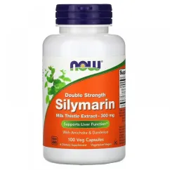 Натуральна добавка Now Foods Silymarin Milk Thistle 300 мг 100 капсул (2022-10-0713)