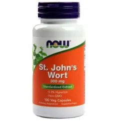 Натуральна добавка Now Foods ST. John's Wort 300 мг 100 капсул (2022-10-1439)