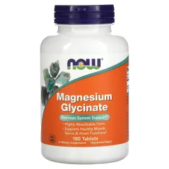 Витамины Now Foods Magnesium Glycinate 180 таб (2022-10-0414)