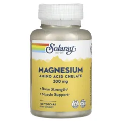 Витамины Solaray Magnesium 200 мг 100 капсул (2022-10-1026)