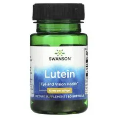 Харчова добавка Swanson Ultra Lutein 10 мг 60 капсул (16734)