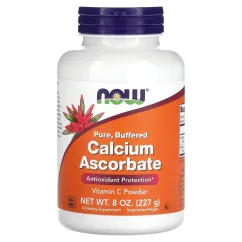 Витамины Now Foods Calcium Ascorbate 227 г (2022-10-1443)