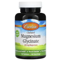 Вітаміни Carlson Chelated Magnesium Glycinate 90 таб (2022-10-2508)