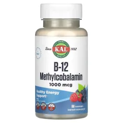Витамины KAL B12 Methylcobalamin Berry 1000 мкг 60 таб (2022-10-1011)