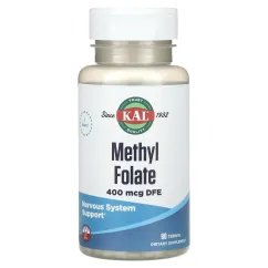 Витамины KAL Methyl Folate 400 мкг 90 таб (2022-10-1009)