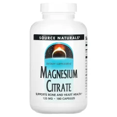 Витамины Source Naturals Magnesium Citrate 113 мг 90 капсул (2022-10-1451)