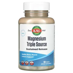 Вітаміни KAL Magnesium Sustained Release Triple Source 500 мг 100 таб (2022-10-0999)