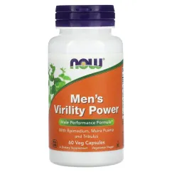 Натуральна добавка Now Foods Men's Virility Power 60 капсул (2022-10-0982)