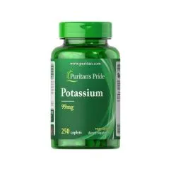 Натуральна добавка Puritan's Pride Potassium 99 мг 250 капсул (2022-09-0207)