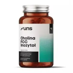 Вітаміни UNS Cholina FCC Inozytol 90 капсул (100-34-0409284-20)