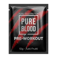 Передтренувальний Pure Gold Protein Pure Blood 10 г Tutti Frutti Sample (2022-10-2049)