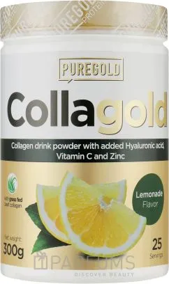 Натуральна добавка Pure Gold Protein CollaGold 450 г Lemonade (2022-09-0788)