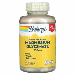 Минералы Solaray Magnesium Glycinate 350 мг 120 капсул (2022-10-2449)