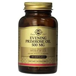 Пищевая добавка Solgar Evening Primrose Oil 500 мг 90 капсул (2022-10-0738)