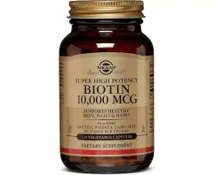 Вітаміни Solgar Biotin 10000 мкг 60 капсул (2022-10-2983)