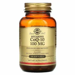 Натуральна добавка Solgar CoQ10 100 мг 90 капсул (100-58-7750705-20)
