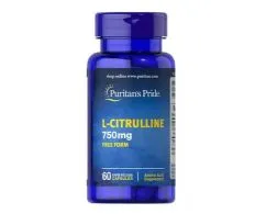 Амінокислоти Puritan's Pride Citruline 750 мг 60 капсул (2022-09-0718)