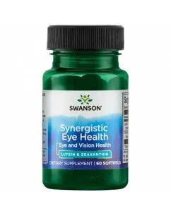 Пищевая добавка Swanson Synergistic Eye Health Lutein Zeaxanthin 60 капсул (100-37-7520428-20)