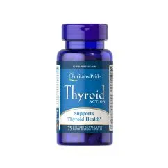 Натуральна добавка Puritan's Pride Thyroid Action 75 капсул (2022-09-0721)