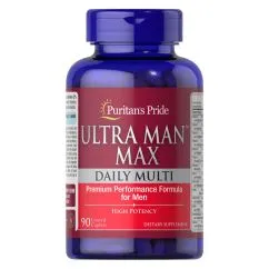 Витамины Puritan's Pride Ultra Man Max 90 капсул (100-18-6164047-20)