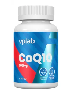 Натуральная добавка VPlab CoQ10 100 мг 60 капсул (2022-10-0497)