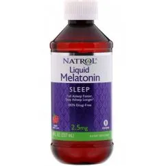 Натуральна добавка Natrol Melatonin 2,5mg 237 мл berry 04/2022 (47469074050)
