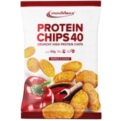 Замінник харчування IronMaxx Protein Chips 40 50 г паприка (4260426838359)