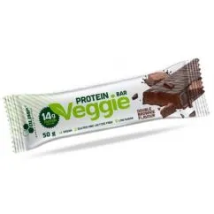 Батончик Olimp Veggie Protein Bar 50 г Подвійний шоколад 1/24 (5901330071744)