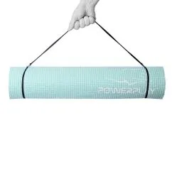 Коврик для йоги и фитнеса PowerPlay 4010 173x61x0.6 Mint (CN10354)