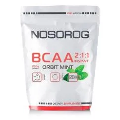 Амінокислота BCAA Nosorog BCAA 2:1:1 200 г М'ята (CN9292-7)