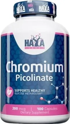 Мінерали Haya Labs Chromium Picolinate 200 мг 100 капс (854822007514)