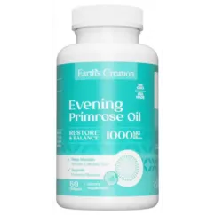 Вітаміни Earth's Creation Evening Primrose Oil 1000 мг 60 софт гель