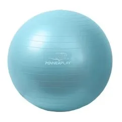 М'яч для фітнесу PowerPlay 4001 із насосом 65 см Mint (CN10651)