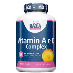 Витамины Haya Labs Vitamin A&D Complex 100 софт гель (854822007675)