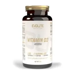 Вітаміни Evolite Nutrition Vitamin D3 4000 IU 120 капсул (22222-01)