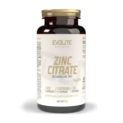 Мінерали Evolite Nutrition Zinc Citrate 100 капсул (22250-01)